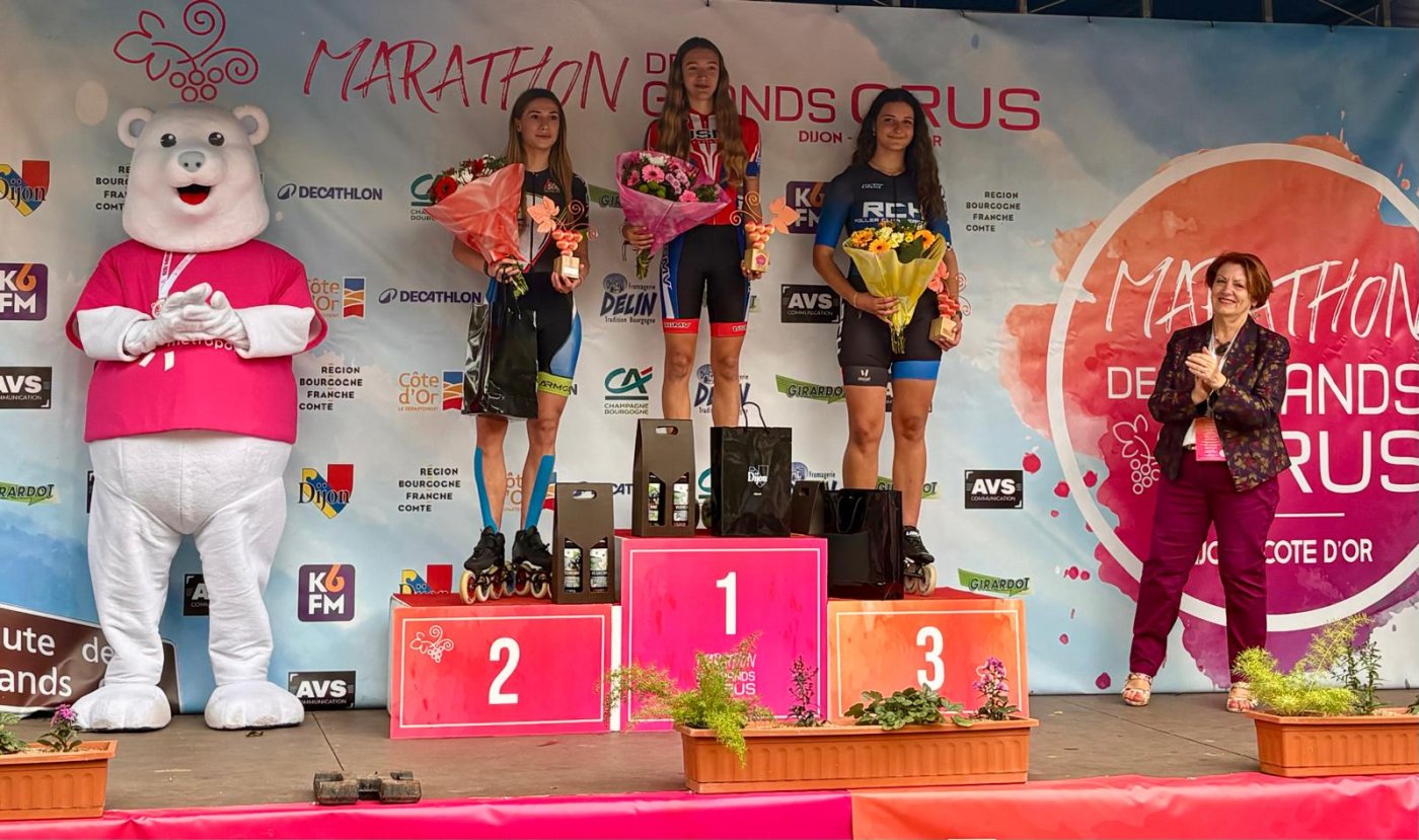 podium Junior F_ Manon