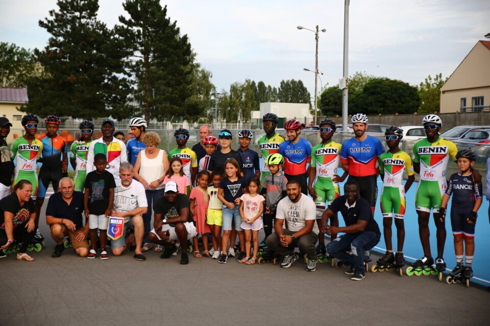 Avant les championnats du monde de roller, sept Béninois coachés à Villeparisis